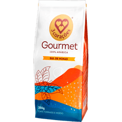 CAFE 3 CORACOES GOURMET 250G SUL DE MINAS